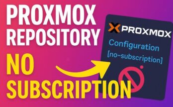 Proxmox - Repository no subscription, how to configure to use a free comunity repository